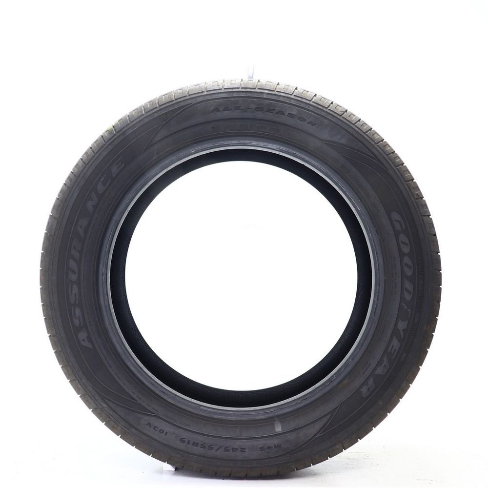 Set of (2) Used 245/55R19 Goodyear Assurance All-Season 103V - 7-8.5/32 - Image 6