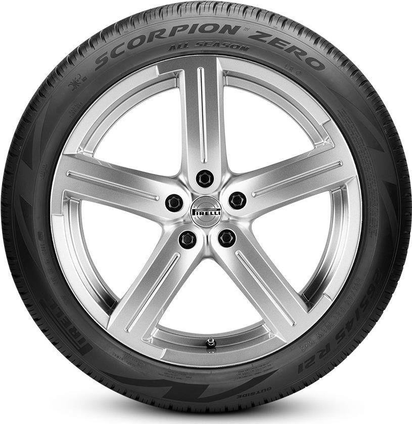 Set of (4) New P 235/55R19 Pirelli Scorpion Zero All Season 105W - Image 2