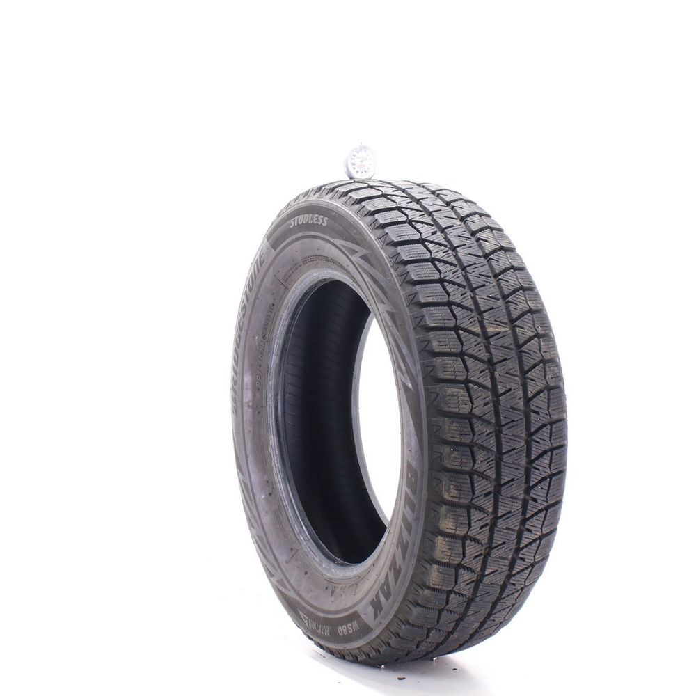 Set of (2) Used 215/65R16 Bridgestone Blizzak WS80 98H - 9-9.5/32 - Image 4
