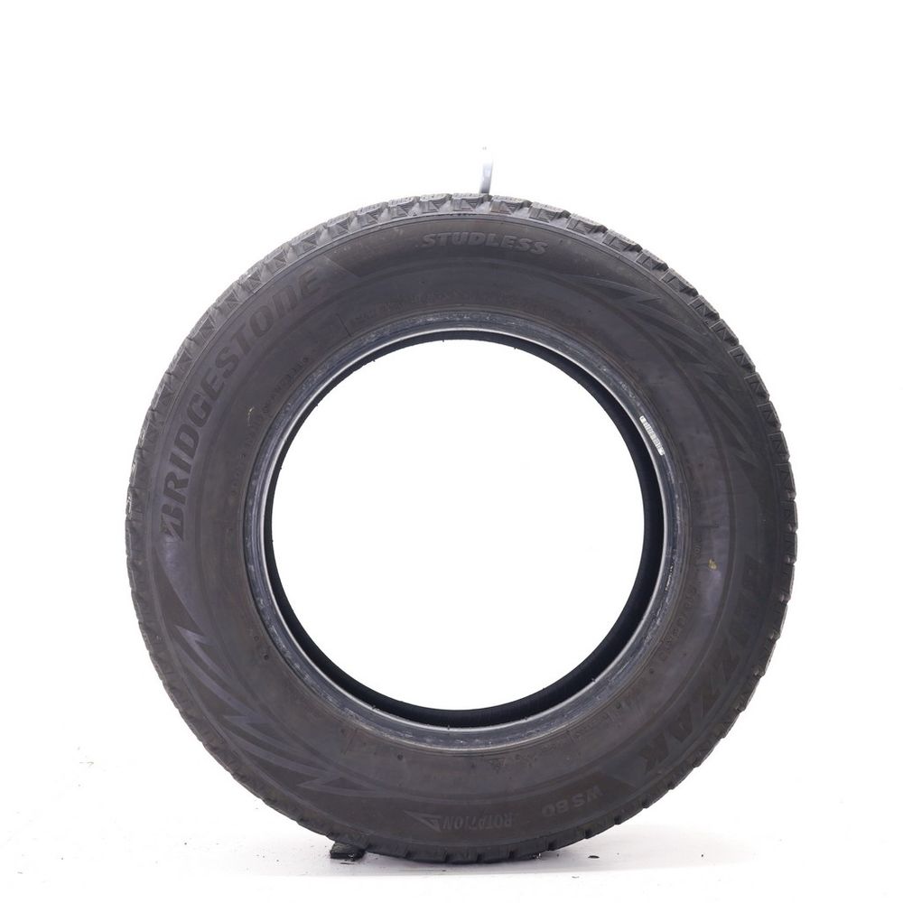 Set of (2) Used 215/65R16 Bridgestone Blizzak WS80 98H - 9-9.5/32 - Image 6