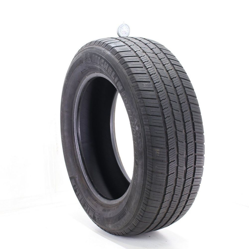 Set of (4) Used 245/60R18 Michelin Defender LTX M/S 105H - 5.5-7/32 - Image 1