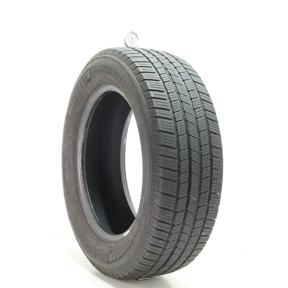 Set of (4) Used 245/60R18 Michelin Defender LTX M/S 105H - 5.5-7/32 - Image 4