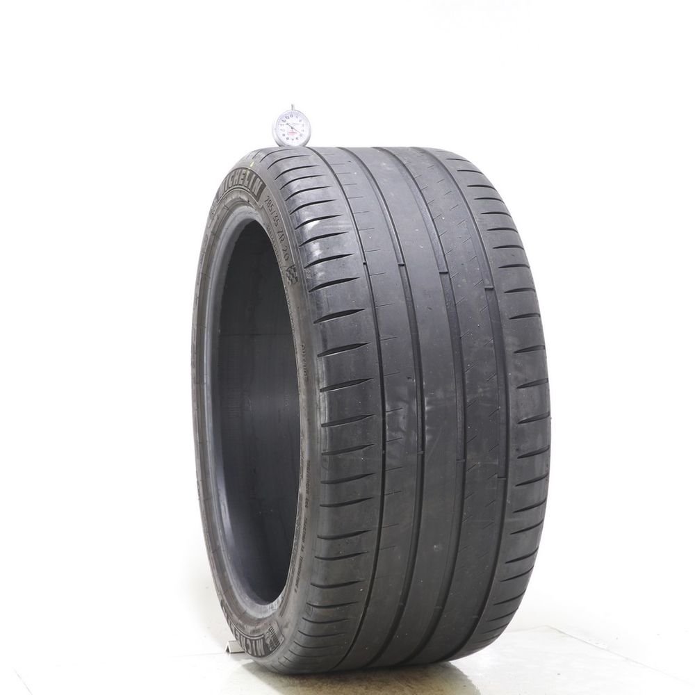 Used 285/35ZR20 Michelin Pilot Sport 4 S 104Y - 4.5/32 - Image 1