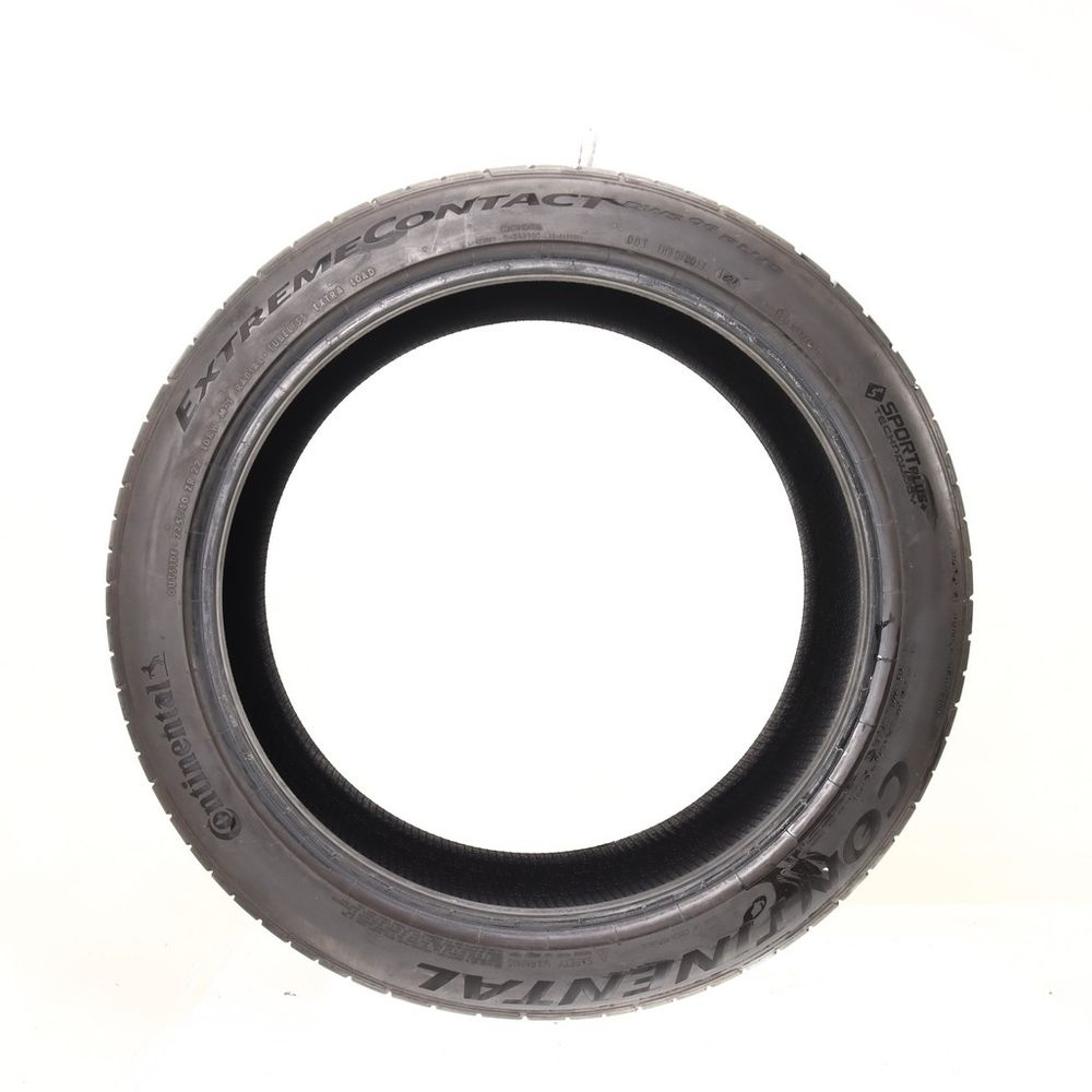 Set of (2) Used 275/40ZR22 Continental ExtremeContact DWS06 Plus 108W - 8.5-9.5/32 - Image 3