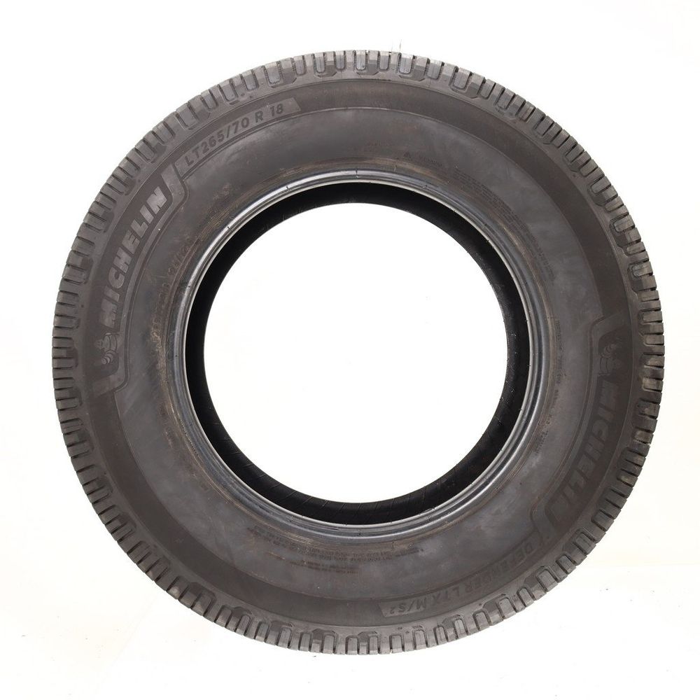 Set of (2) Used LT 265/70R18 Michelin Defender LTX M/S 2 124/121S E - 12.5-14/32 - Image 3