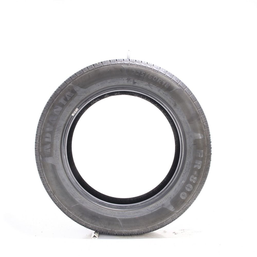 Set of (2) Used 225/60R18 Advanta ER-800 100H - 8.5-9/32 - Image 3