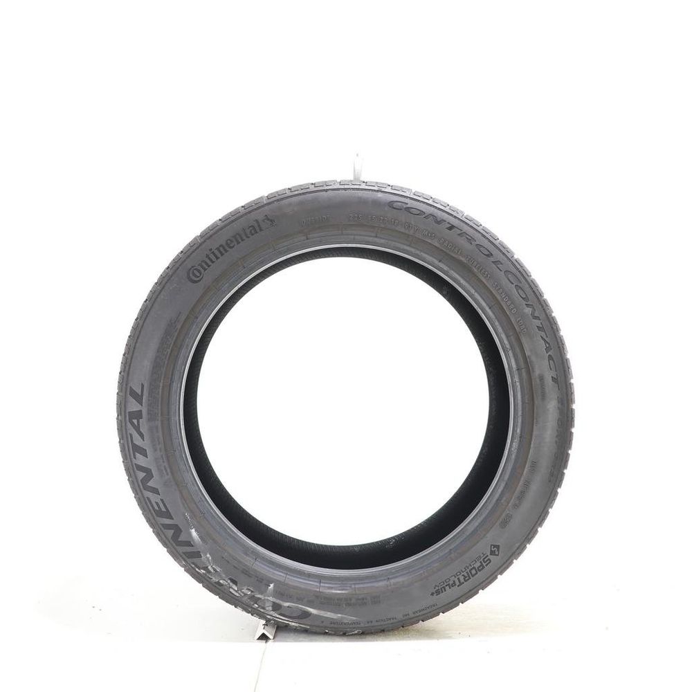 Set of (2) Used 225/45ZR18 Continental ControlContact Sport SRS Plus 91Y - 5-6/32 - Image 6