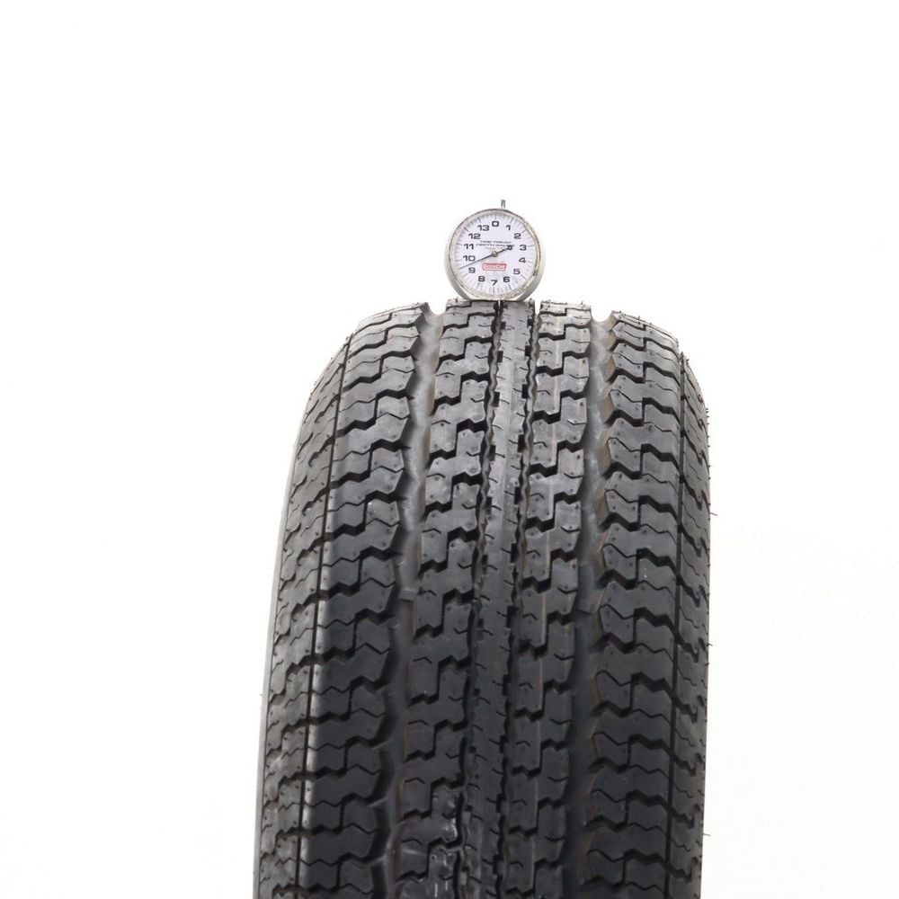 Set of (2) Used ST 225/75R15 Goodyear Marathon Scuff Guard 113/108L D - 8.5-9.5/32 - Image 5