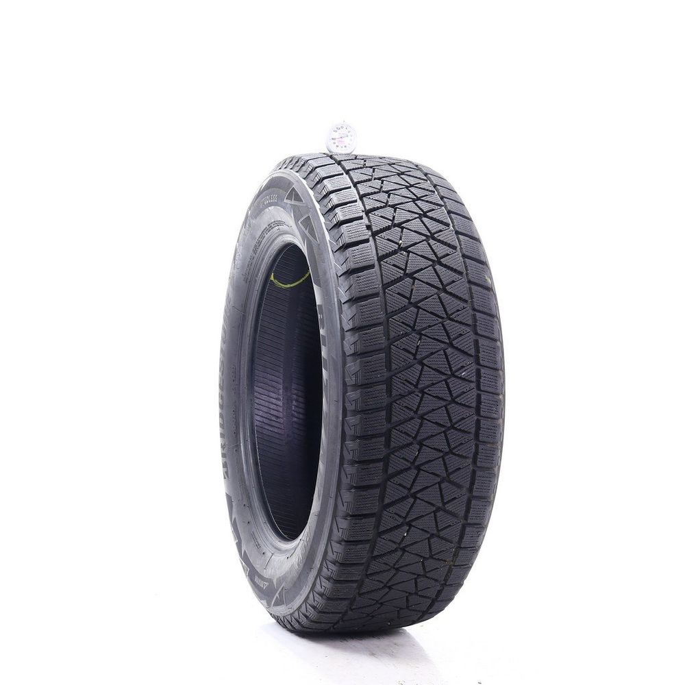 Set of (4) Used 245/60R18 Bridgestone Blizzak DM-V2 105S - 9.5/32 - Image 1