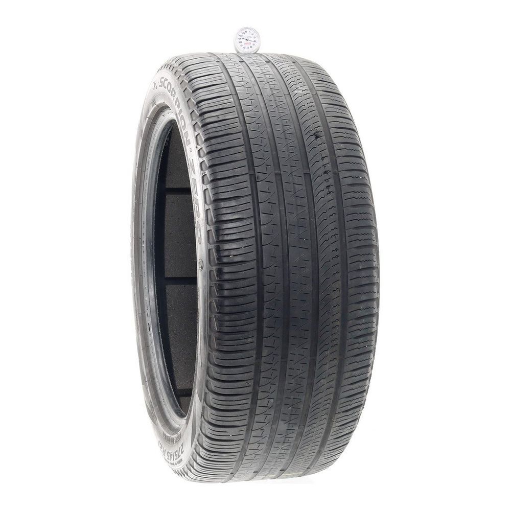 Set of (2) Used 275/45R21 Pirelli Scorpion Zero LR PNCS 110Y - 4-4.5/32 - Image 1