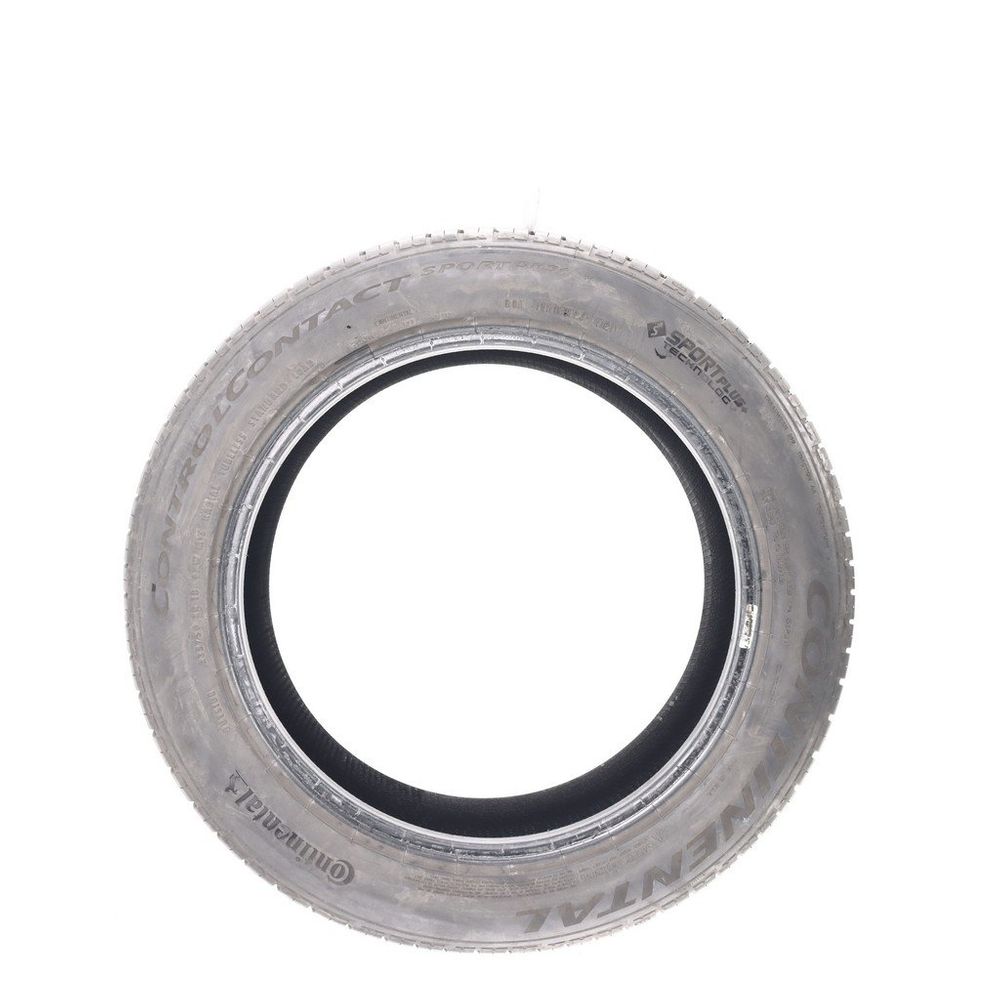 Set of (2) Used 235/50ZR18 Continental ControlContact Sport SRS Plus 97W - 7.5-8.5/32 - Image 3