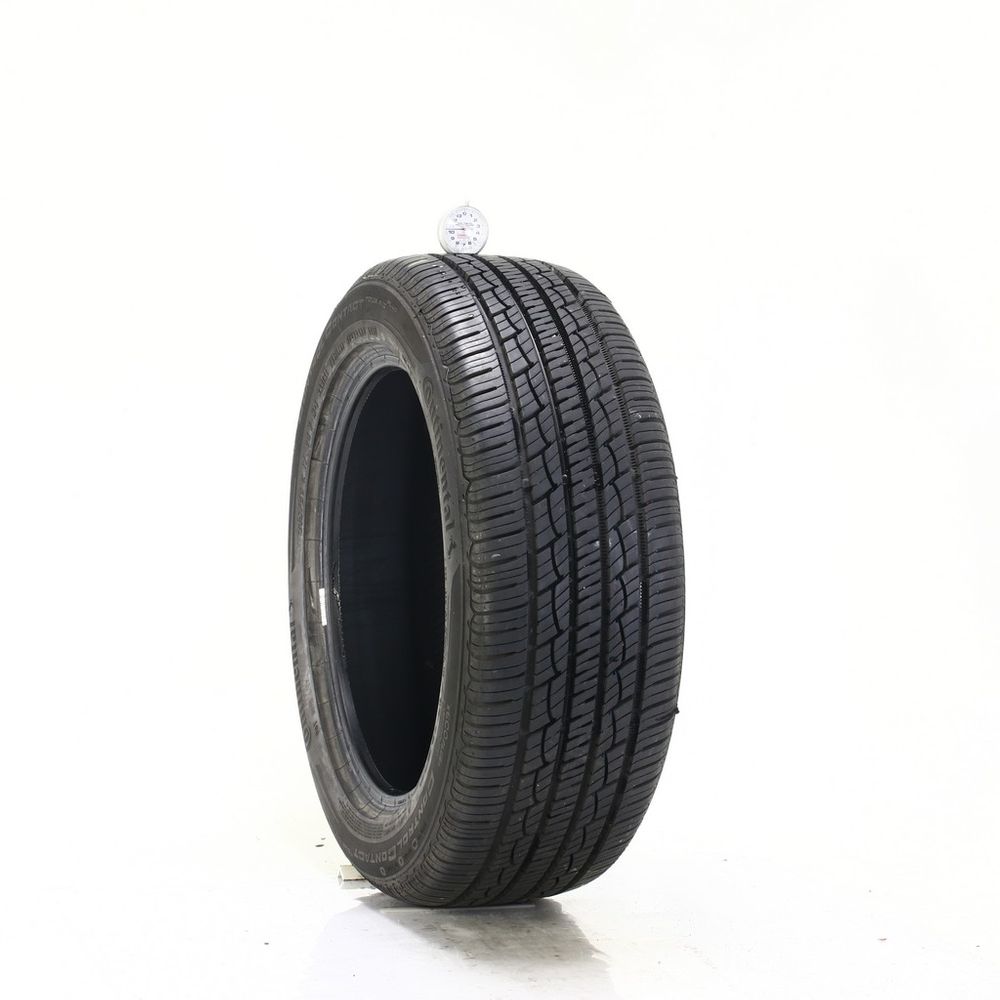 Used 215/55R17 Continental ControlContact Tour A/S Plus 94V - 10.5/32 - Image 1