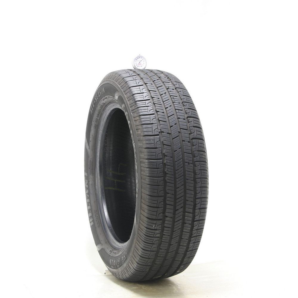Set of (2) Used 225/60R18 Goodyear Reliant All-season 100V - 8.5-10/32 - Image 1
