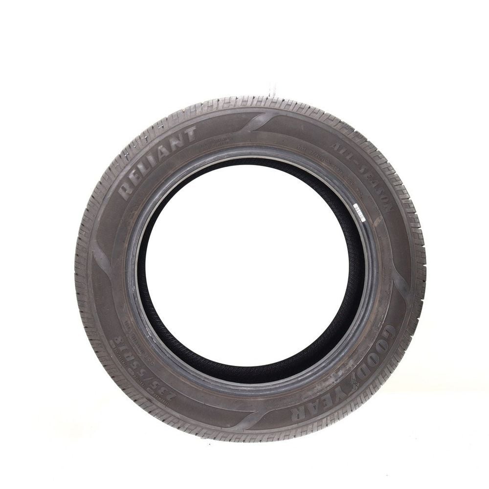 Set of (4) Used 235/55R18 Goodyear Reliant All-season 100V - 9-9.5/32 - Image 3