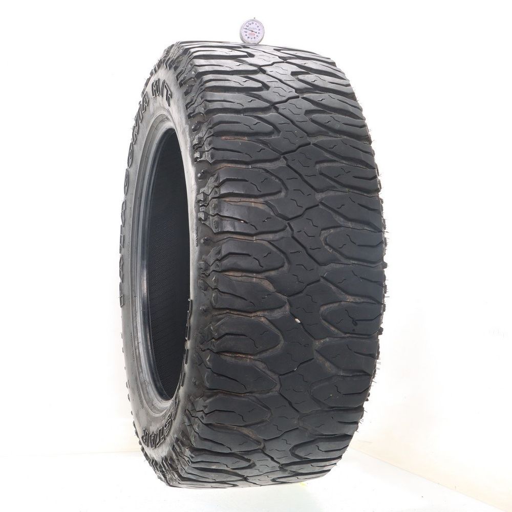 Set of (2) Used LT 37X13.5R22 Milestar Patagonia M/T 128Q F - 11/32 - Image 1