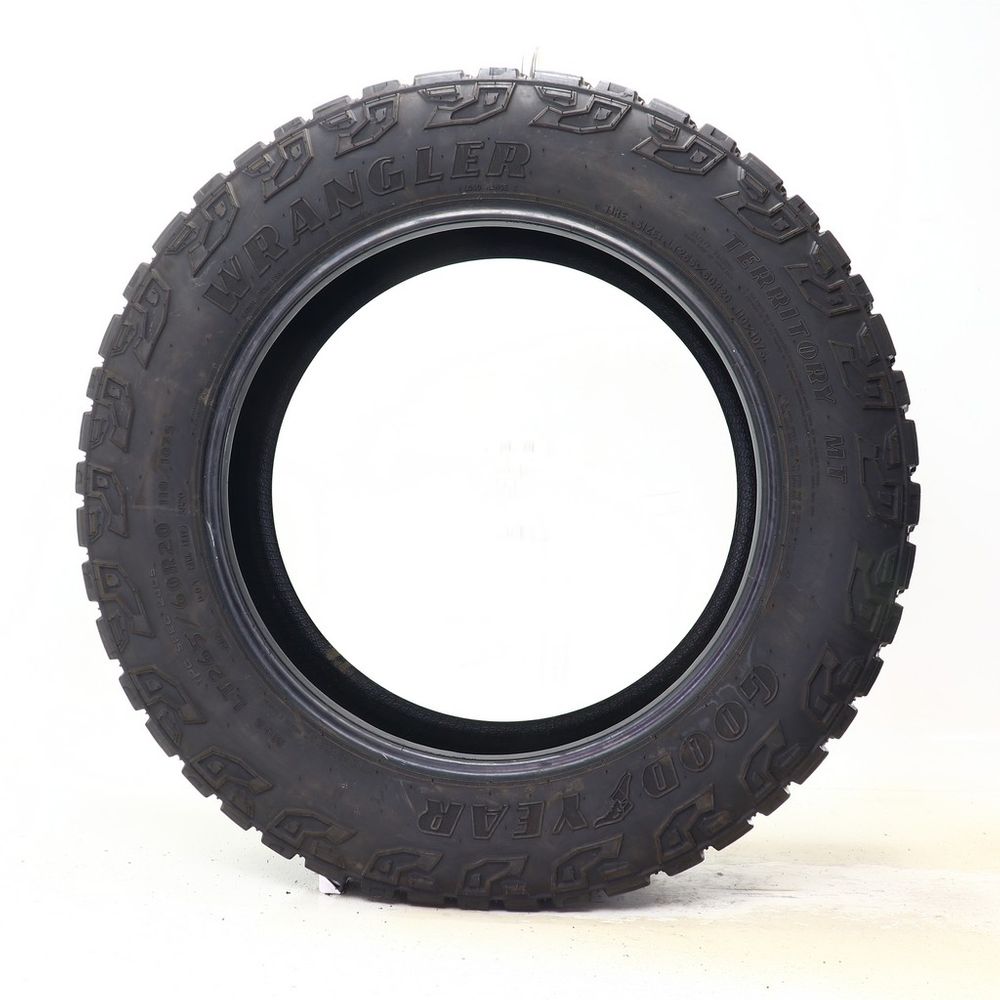 Set of (2) Used LT 265/60R20 Goodyear Wrangler Territory MT 110/107S - 12-12.5/32 - Image 3
