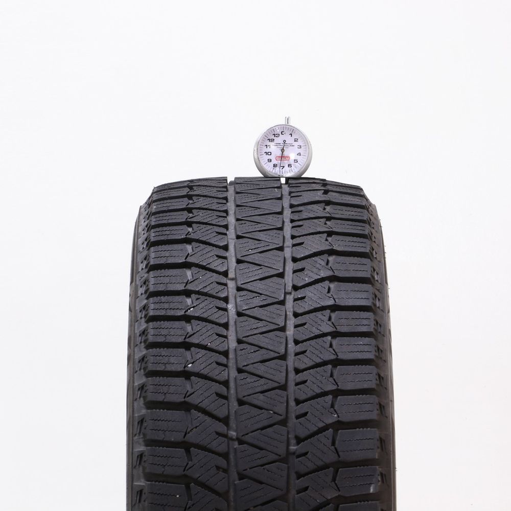 Set of (2) Used 205/55R16 Bridgestone Blizzak WS90 Studless 91H - 6.5-7/32 - Image 5