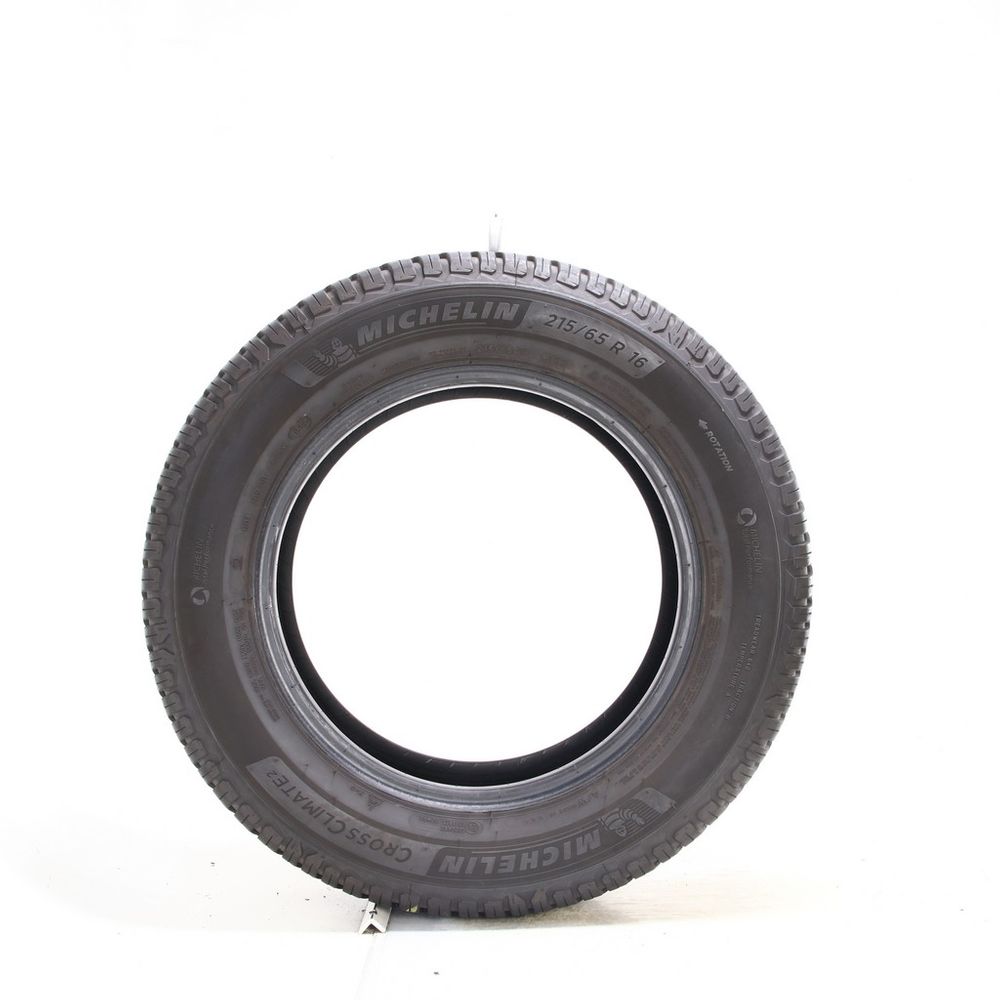 Set of (2) Used 215/65R16 Michelin CrossClimate 2 98H - 8.5/32 - Image 3