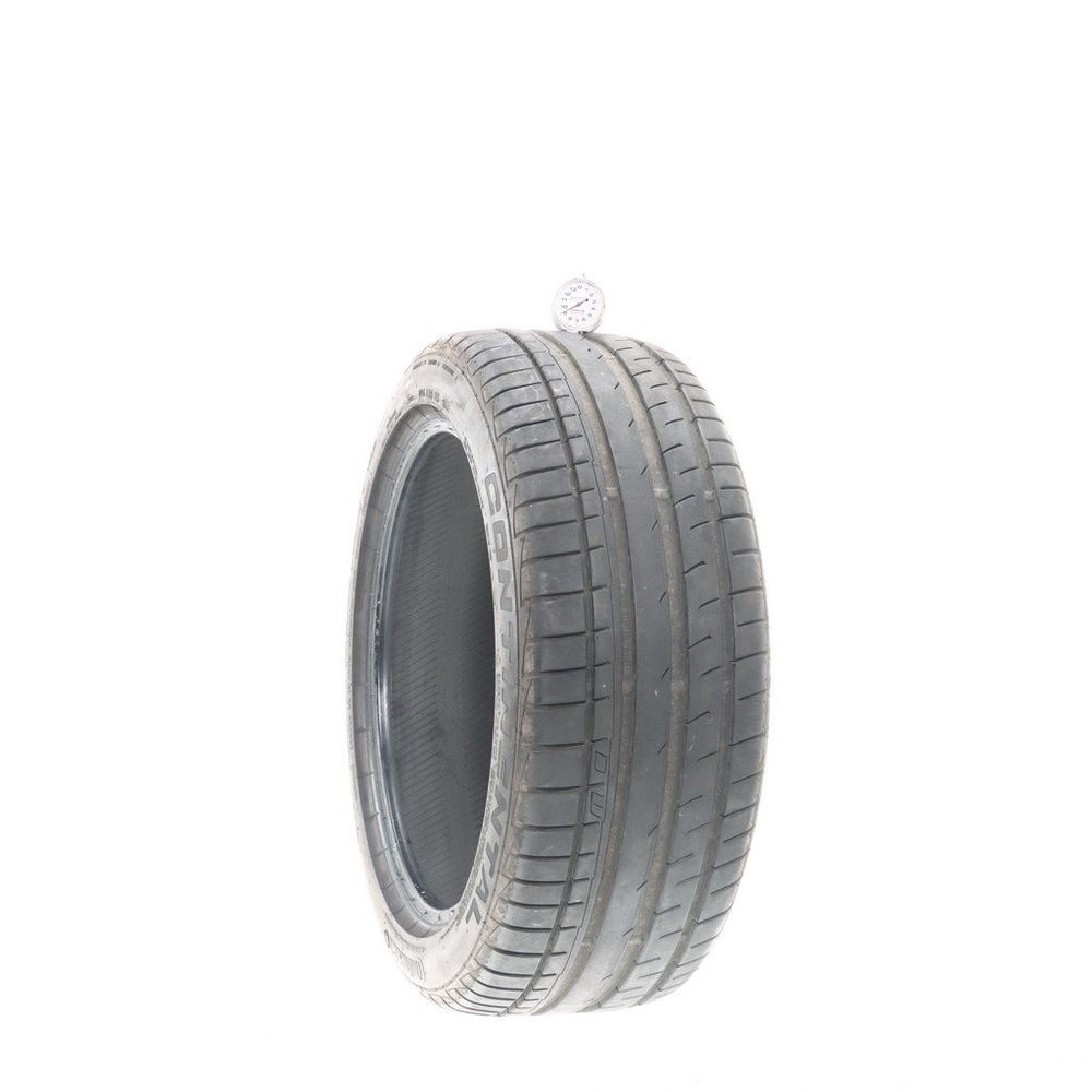 Set of (2) Used 225/45ZR17 Continental ExtremeContact DW Tuned 91W - 9/32 - Image 1