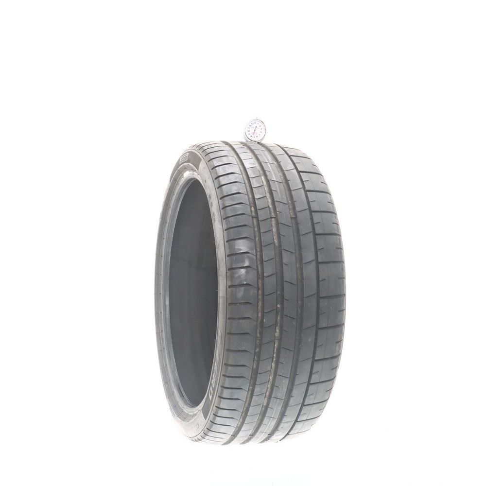 Set of (2) Used 245/35ZR19 Pirelli P Zero PZ4 HO 93Y - 6.5-7.5/32 - Image 4