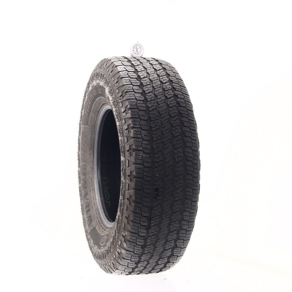 Set of (2) Used 265/70R16 Goodyear Wrangler Territory AT Kevlar 112T - 6.5/32 - Image 1