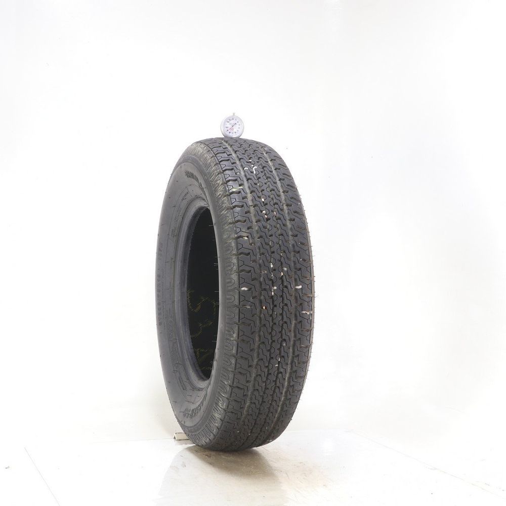 Set of (2) Used ST 205/75R15 Towmaster SS Trailer Radial 107M D - 8.5/32 - Image 1