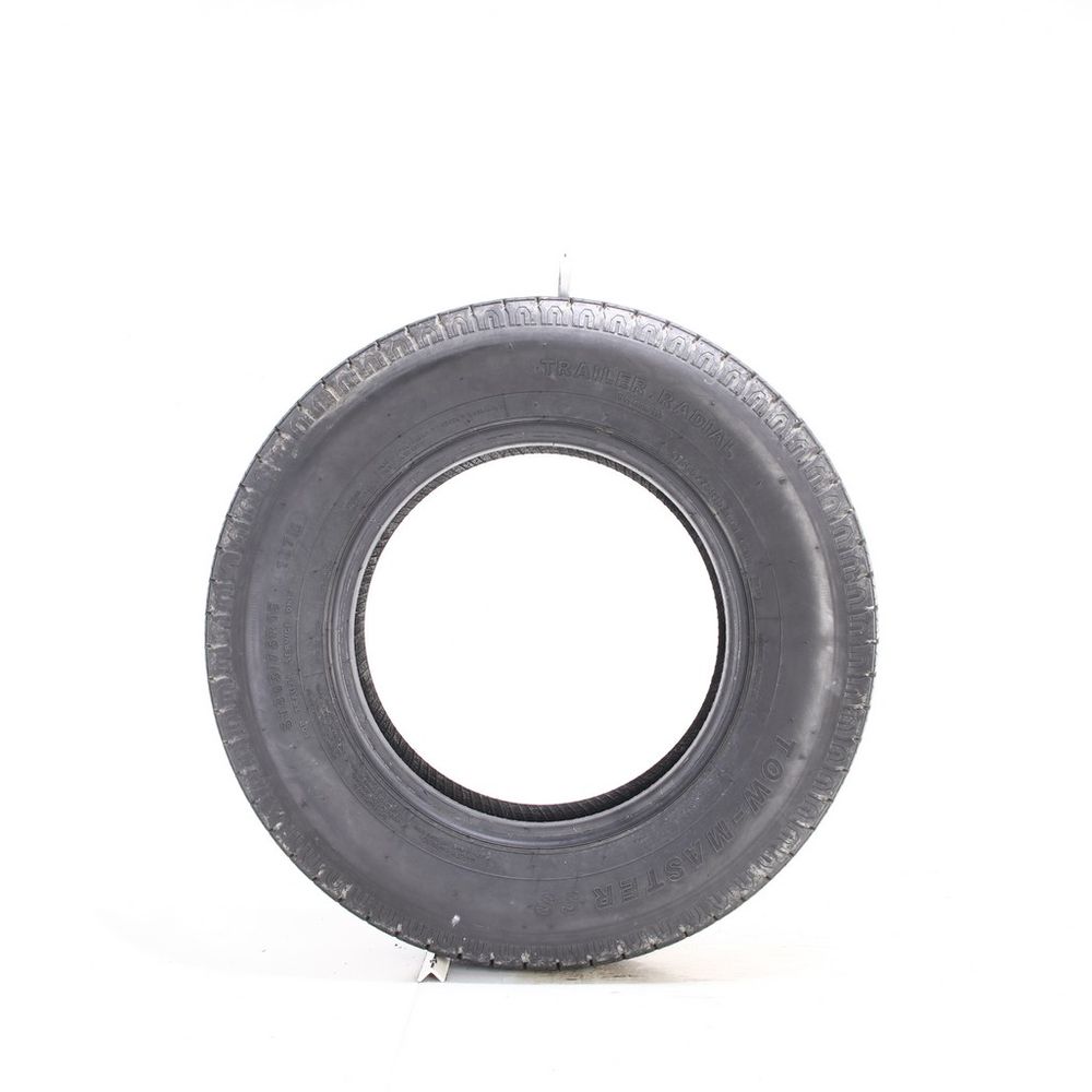 Set of (2) Used ST 205/75R15 Towmaster SS Trailer Radial 107M D - 8.5/32 - Image 3