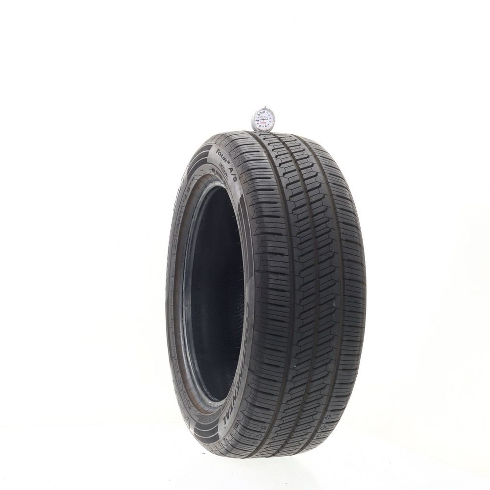 Set of (2) Used 215/55R17 Continental ControlContact Tour M A/S EV 94V - 9-10/32 - Image 4