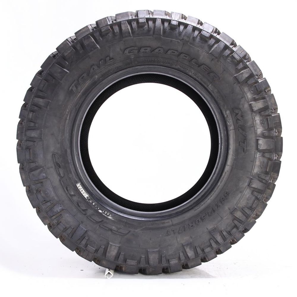 Set of (2) Used LT 33X12.5R17 Nitto Trail Grappler M/T 120Q E - 20-21/32 - Image 3