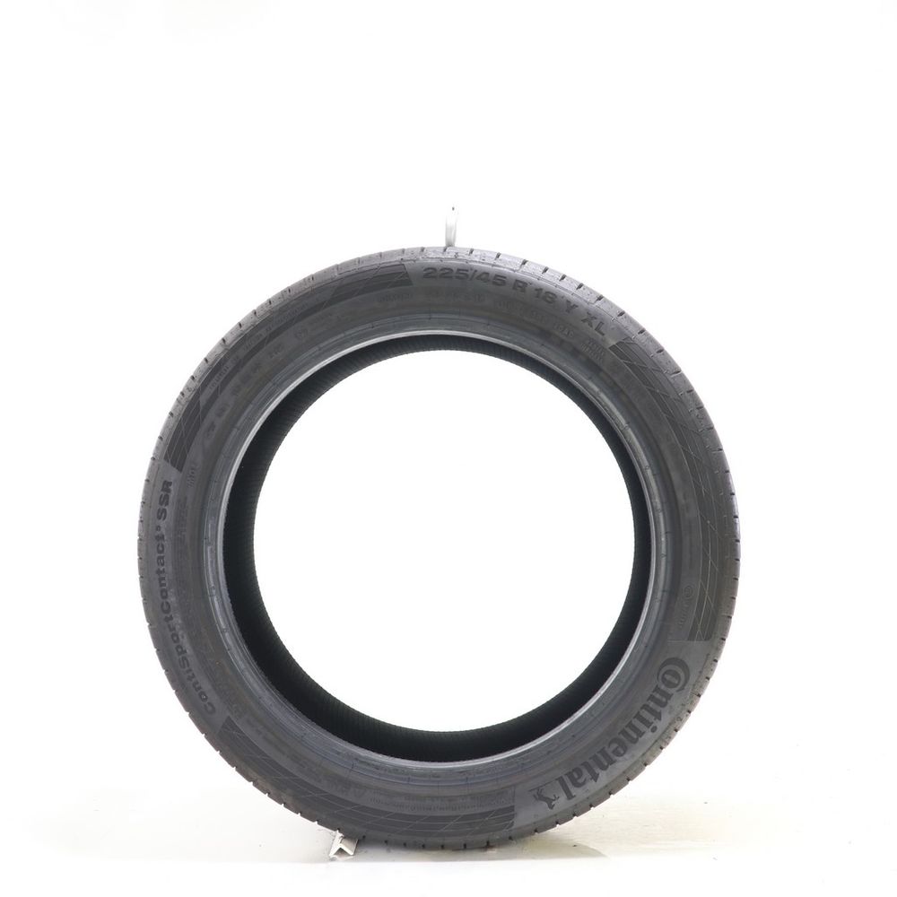 Used 225/45R18 Continental ContiSportContact 5 SSR MOE 95Y - 8.5/32 - Image 3