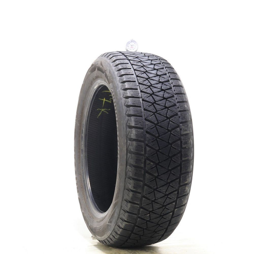 Set of (2) Used 245/55R19 Bridgestone Blizzak DM-V2 103T - 10.5-11/32 - Image 1