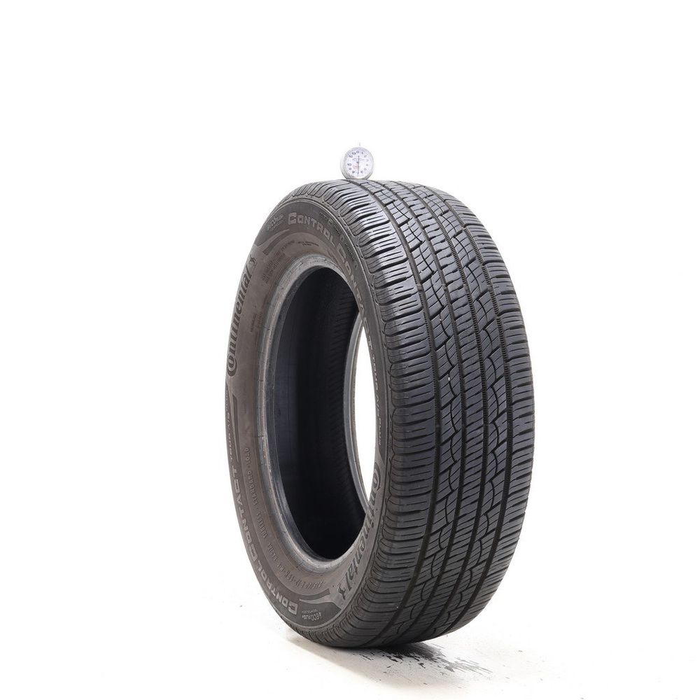 Set of (4) Used 225/60R17 Continental ControlContact Tour A/S Plus 99H - 7-8.5/32 - Image 1