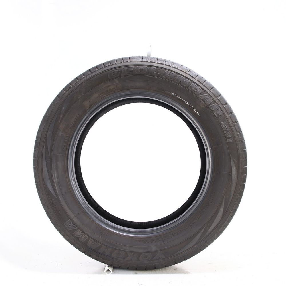 Set of (2) Used 225/65R17 Yokohama Geolandar G91A 100H - 4.5/32 - Image 3