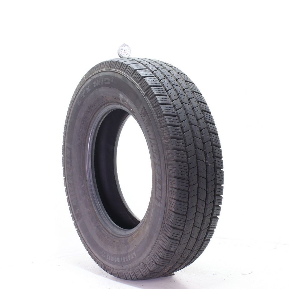 Set of (2) Used LT 235/80R17 Michelin LTX M/S2 120/117R E - 11-11.5/32 - Image 1