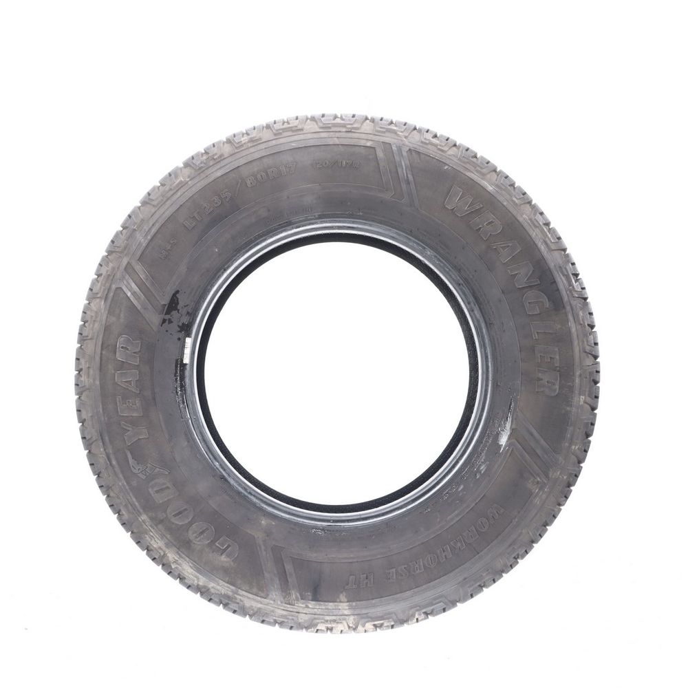 Used LT 235/80R17 Goodyear Wrangler Workhorse HT 120/117R E - 8/32 - Image 3