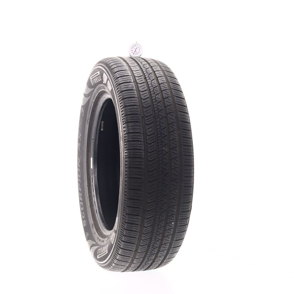 Set of (2) Used 235/65R18 Pirelli Scorpion AS Plus 3 106H - 6.5-8/32 - Image 4