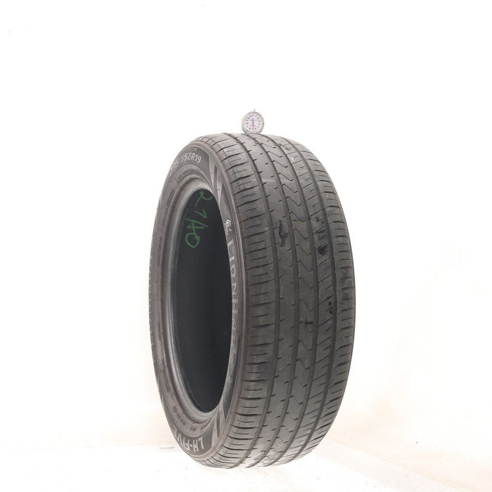 Set of (2) Used 235/55ZR19 Lionhart LH-Five 105W - 6.5-7.5/32 - Image 1