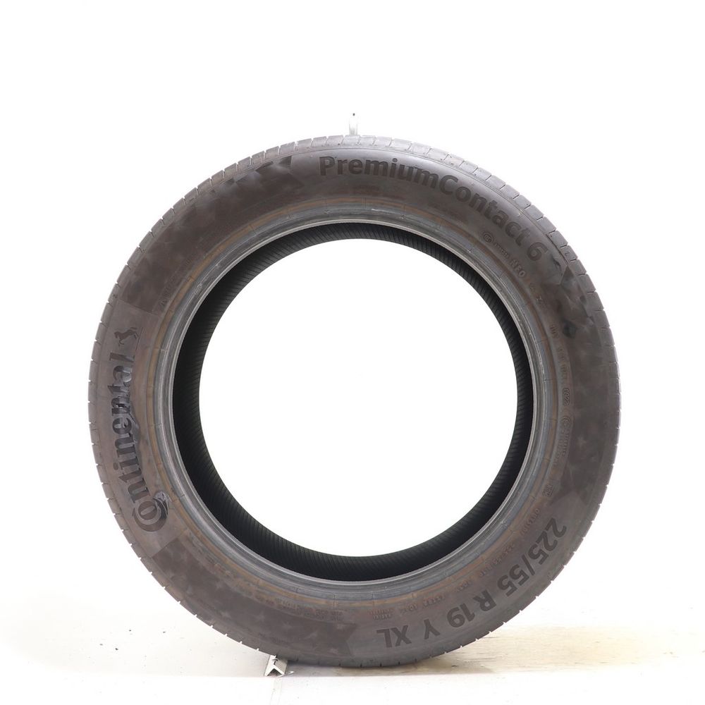 Set of (2) Used 225/55R19 Continental PremiumContact 6 NFO 103Y - 6.5-7/32 - Image 6