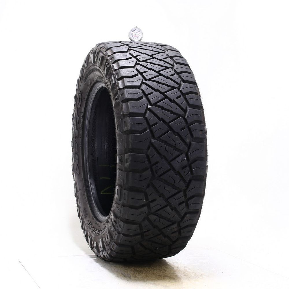 Set of (2) Used LT 285/60R18 Nitto Ridge Grappler 122/119Q E - 10.5-12/32 - Image 1