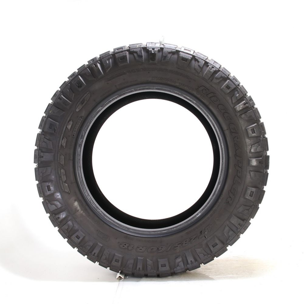 Set of (2) Used LT 285/60R18 Nitto Ridge Grappler 122/119Q E - 10.5-12/32 - Image 3