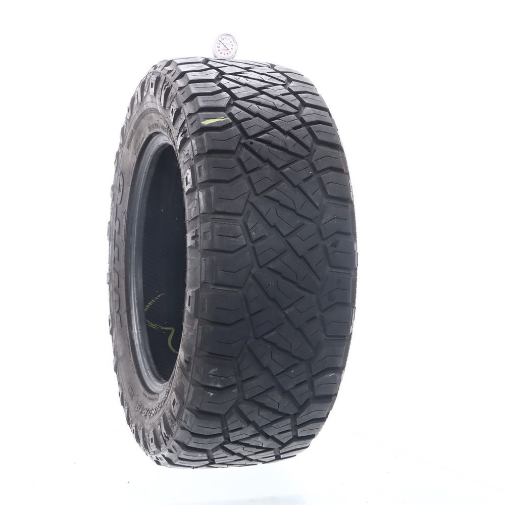 Set of (2) Used LT 285/60R18 Nitto Ridge Grappler 122/119Q E - 10.5-12/32 - Image 4