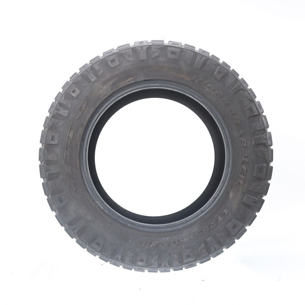 Set of (2) Used LT 285/60R18 Nitto Ridge Grappler 122/119Q E - 10.5-12/32 - Image 6