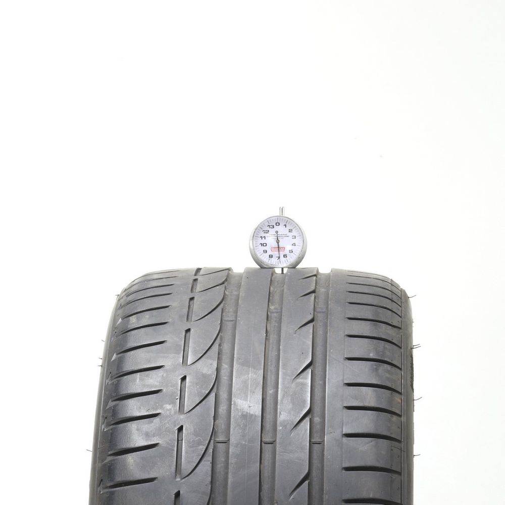 Set of (2) Used 255/35R19 Bridgestone Potenza S001 AO 96Y - 6.5-8/32 - Image 2