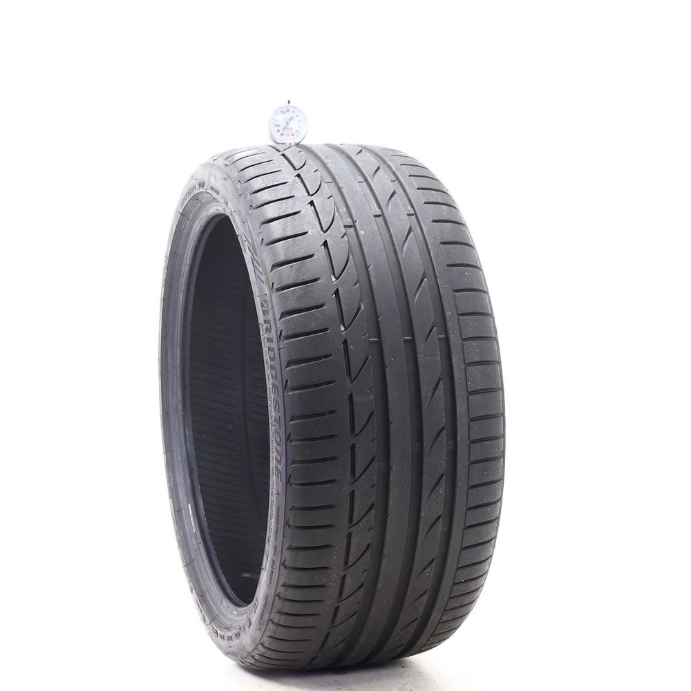 Set of (2) Used 255/35R19 Bridgestone Potenza S001 AO 96Y - 6.5-8/32 - Image 4