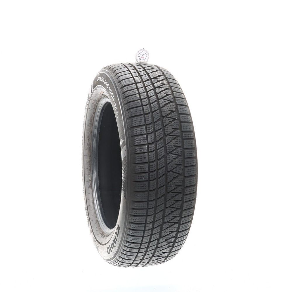 Used 245/60R18 Kumho WinterCraft WS71 SUV Asymmetric 105H - 8/32 - Image 1