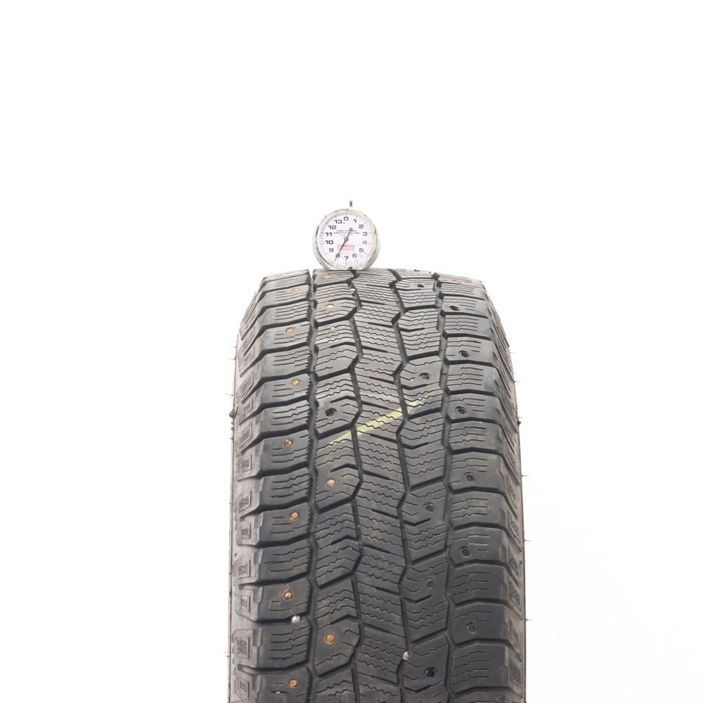 Set of (2) Used LT 225/75R16 Cooper Discoverer Snow Claw Studded 115/112Q E - 8/32 - Image 2