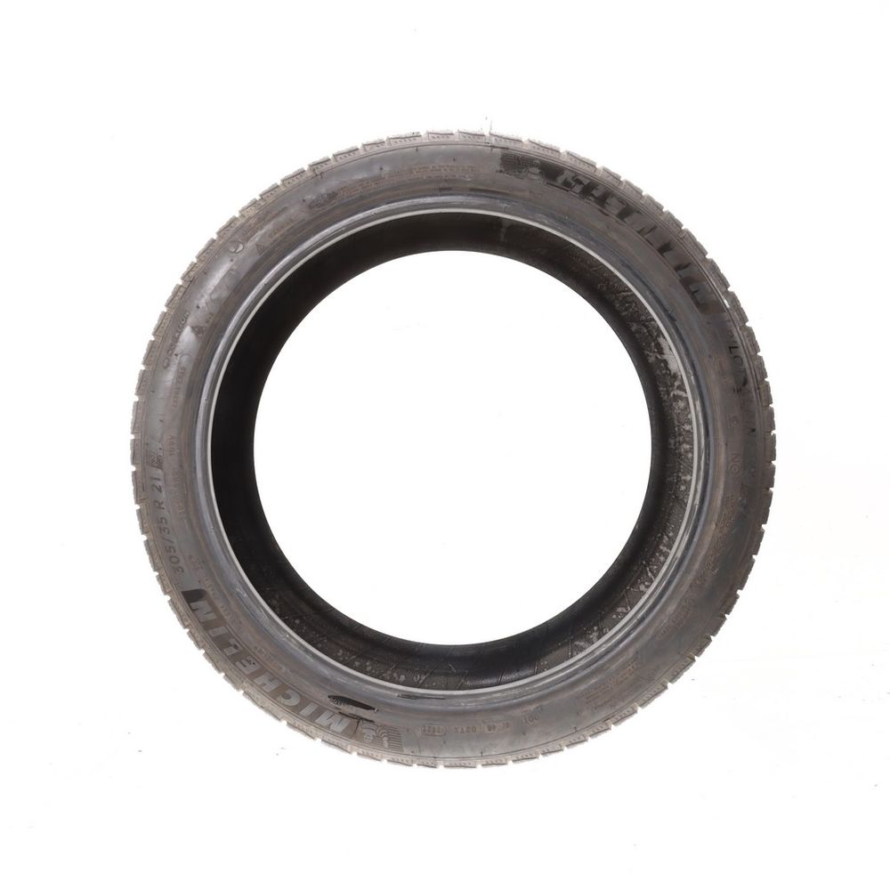 Set of (2) Used 305/35R21 Michelin Pilot Alpin 5 SUV NO 109V - 6-7/32 - Image 3