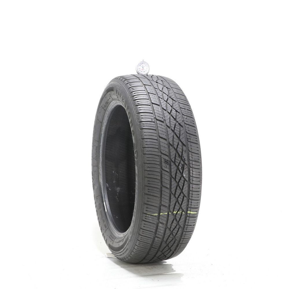 Set of (2) Used 215/55R18 Firestone Firehawk AS V2 95H - 6-7/32 - Image 1