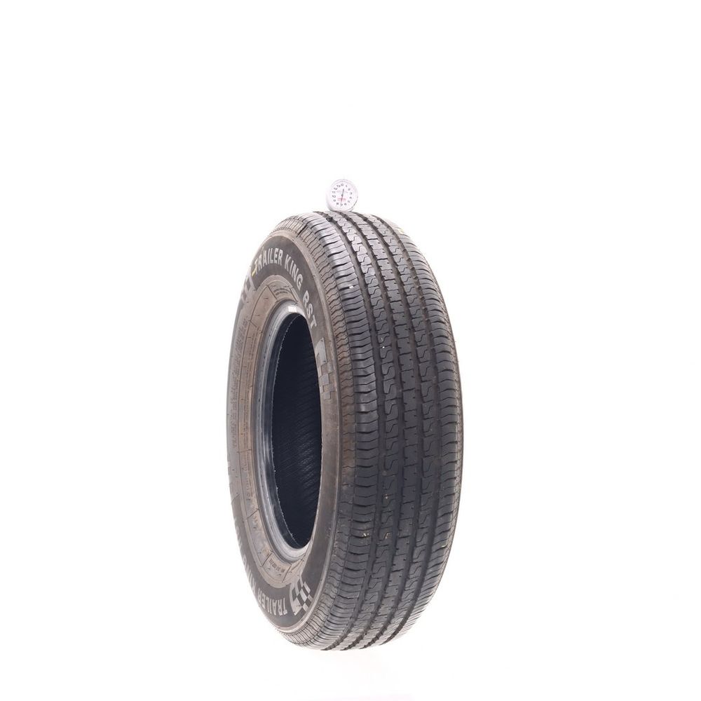 Set of (2) Used ST 205/75R14 Trailer King RST 105/101M D - 6.5-7/32 - Image 4