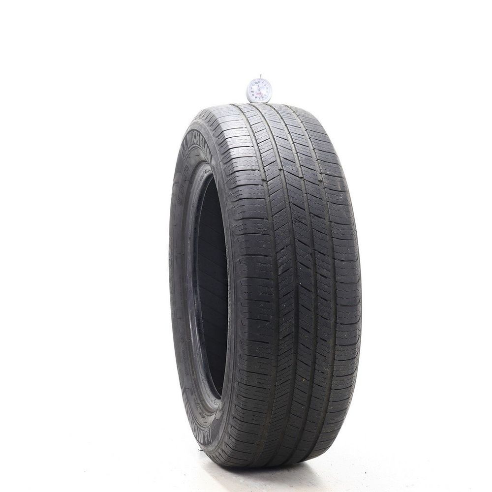 Set of (2) Used 225/60R17 Michelin Defender 99T - 6-6.5/32 - Image 1